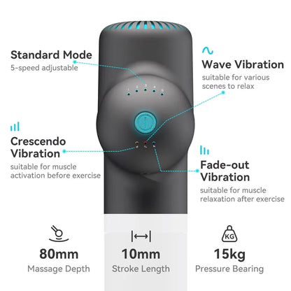 Booster Massage Gun – Deep Tissue Muscle Massager