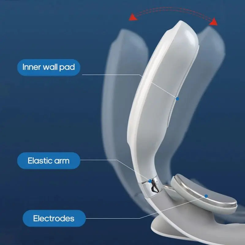 4-Head Smart Neck Massager with Heat